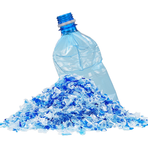 Copos de PET Reciclados Ecológicos, Transparentes y Azules, Bajo Contenido de PVC, para Embalaje y Aplicaciones Industriales - Product Image 4