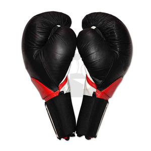Guantes de Boxeo MMA de Entrenamiento, de Cuero con Cordones, Personalizables, Unisex, para Adultos y Jóvenes, Absorbentes de Humedad, de Alta Calidad - Product Image 2