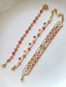 Ethnic Seed Beaded <b>Bracelet</b> For Daily Wear Party & Gifting <b>Adjustable</b> Custom Chic Handwoven Wristband Handwoven Fashion Jewelry - Product Image 4