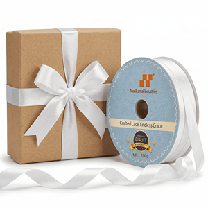 Ruban satiné double face blanc 6 mm pour cadeaux de mariage, bouquets, cartes, couture, nœuds pour cheveux, emballage cadeau, décoration - Product Image 4