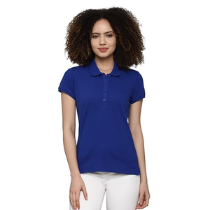 Premium Quality 100% Cotton Fabric Solid Color <b>Women's</b> <b>Polo</b> <b>Shirts</b> Customized Design Casual Stylish <b>Women</b> Solid <b>Polo</b> <b>Shirts</b> - Product Image 5
