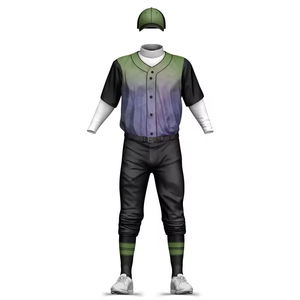 Uniforme de baseball de bonne qualité, tenue d'équipe, ensemble d'uniformes de baseball, vente en gros et prix bas - Product Image 1