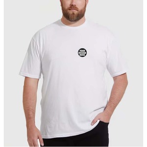 Custom Private Label Blank T Shirts 5.3oz Combed <b>Ringspun</b> Cotton Plain Custom Printed Event T Shirts Wholesale - Product Image 1