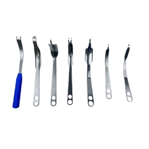 Kit d'instruments d'exposition pour artroplastie totale de la hanche Azicon, ensemble de 9 rétracteurs chirurgicaux pour articulations de la hanche, orthopédie - Product Image 2