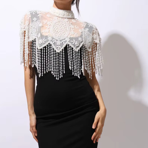 NOVANCE Y2365 Producto en Oferta 2022, Mono de Lentejuelas con Flecos de Cuentas de Cristal para Mujer, Ropa de Noche de Verano, para Actuaciones en Escenarios, Clubes y Bailes - Product Image 1
