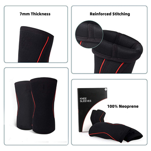 Manchons de compression en nylon élastique pour coudes et genoux, idéaux pour l'entraînement en salle de sport et la musculation – Protections pour genoux et coudes - Product Image 5