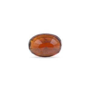 Hessonita Natural de Corte Ovalado, Gema Suelta de 9.9 Quilates para Joyería Fina - Product Image 2