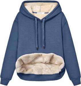 Última moda mujer Sudadera con capucha pulóver manga larga en blanco Casual venta al por mayor 100% algodón precio barato alta calidad diseño personalizado - Product Image 4