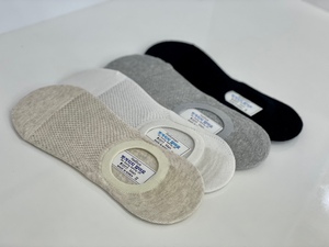 Chaussettes invisibles en maille pour hommes, en coton peigné durable, pour un usage quotidien - Product Image 2