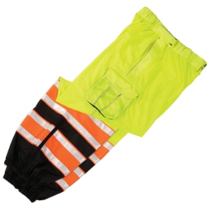 Men's Cotton <b>Work</b> <b>Pants</b> With Striped Pattern And Pocket Design For Breathable Wear - Product Image 2