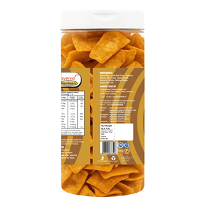Chips de millet Aggarwal Bajra de qualité supérieure, saveur Achari, Namkeen, collation saine, chips de millet croustillantes, goût de cornichon acidulé, collation croustillante - Product Image 3