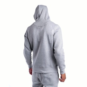 Veste polaire à capuche personnalisable sur le devant, couleurs et tailles variées, printemps été automne hiver, basique en mélange de coton - Product Image 4
