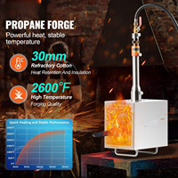 Fourneau à gaz portable à brûleur unique - Four à propane haute température
