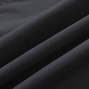 Gilet sans manches noir coupe-vent pour homme, col montant, fermeture éclair, décontracté, résistant à l'abrasion, vêtement d'extérieur printemps - Product Image 5