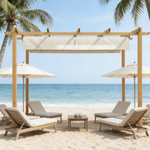 Pergola Retrattile da Esterno e Gazebo per Copertura Solare Avanzata - Product Image 1