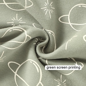 Felpe con cappuccio per bambini a maniche lunghe autunnali felpe con cappuccio per <span class=keywords><strong>abbigliamento</strong></span> per bambini in spugna francese con stampa di stelle - Product Image 6