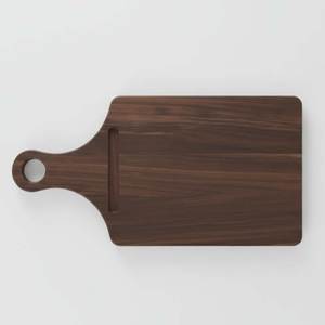 Planche à découper en bois massif, épaisse et faite à la main, pour la cuisine, la découpe des légumes, des fruits, de la viande et du pain - Product Image 5