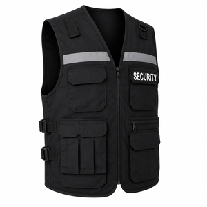 Gilet de sécurité personnalisé de haute qualité, haute visibilité, réfléchissant, multi-poches, couleur unie, unisexe, toutes saisons - Product Image 3