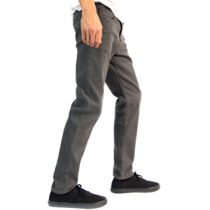 Jean en denim délavé coupe droite pour homme, taille mi-haute, en coton, bleu uni, style vintage, respirant, idéal pour l'hiver et l'automne - Product Image 1