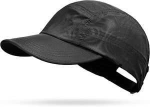 Unisex Black 6-Panel Sports Cap Adjustable Breathable Mesh Outdoor Casual <b>Hat</b> Spring <b>Summer</b> - Product Image 4