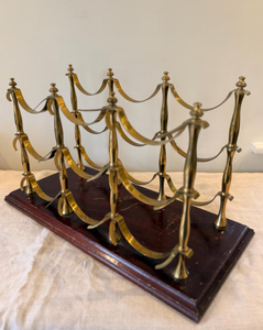 Support à vin créatif en bois de style américain en forme de bateau avec motif floral pour présentoir de comptoir ou de réfrigérateur, idéal pour les fêtes et la maison - Product Image 2