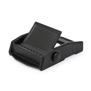 Hebilla de leva de aleación de zinc con recubrimiento de polvo negro de 25 mm y 250 kg (551 lb) para correa de amarre - Product Image 1