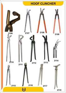 ชุดเครื่องมือสำหรับดูแลกีบม้าแบบมืออาชีพของ Surtechs สำหรับสัตว์ขนาดใหญ่ ทำจากสแตนเลส ใช้ซ้ำได้ - Product Image 2