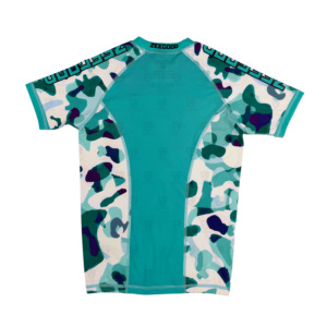 Maillot de bain une pièce pour femmes, manches courtes, rashguard pour la natation et le surf - Product Image 2
