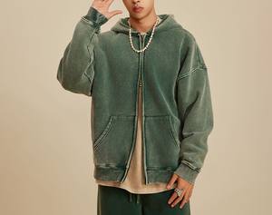 Pull à capuche décontracté pour homme, best-seller, en maille gaufrée unie, fonctionnel, pour le printemps - Product Image 3