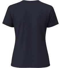 T-shirt d'été uni en coton biologique premium pour femme, écologique, respirant, à manches courtes, avec logo personnalisé - Product Image 3