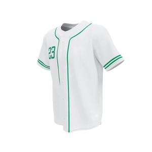 Camiseta de Béisbol Moderna con Logotipo Personalizado, 100% Poliéster, Malla Deportiva, para Equipos, Clubes, Aficionados, Unisex, Ligera, sin Estampado - Product Image 4
