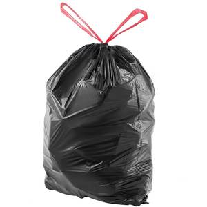 Industrial Heavy Duty Black Large Trash <b>Bags</b> for Commercial Waste Disposal LDPE Vietnam Made Tie Closure Factory Supplier - Product Image 1