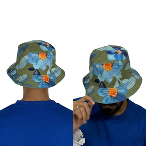 Sombrero de Pescador de Alta Calidad, Extra Grande, Unisex, Reversible, de Algodón, de Doble Cara, Diseños de Verano - Product Image 3