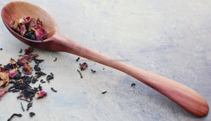 ช้อนไม้อุปกรณ์ทำอาหารจากไม้ธรรมชาติสำหรับกวนเสิร์ฟและผสมเครื่องมือในครัวสำหรับงานฝีมือช่างฝีมือในชีวิตประจำวัน - Product Image 5