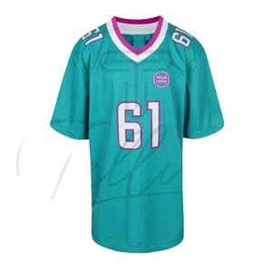 Camisetas de Fútbol Americano Personalizadas para Jóvenes, Manga Corta, 100% Poliéster, Secado Rápido, Transpirable, Alta Calidad - Product Image 2