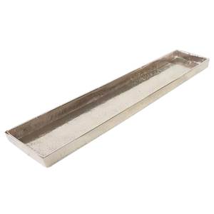Popular Rectangular Brushed Metal Storage <b>Tray</b> Single Compartment Organizer Home Entryway Decorative Boot <b>Tray</b> - Product Image 1