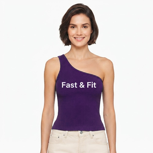 Camisetas de Tirantes Deportivas de Compresión para Gimnasio y Yoga, Tejidas en Algodón 100%, con Logotipo Personalizado al por Mayor - Product Image 1