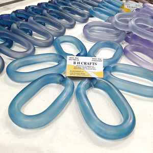 Luxury Accessories Custom Multi Purpose Decorative Chunky Chain Resin Link Acrylic Chains wall decore Resin Crafts - Product Image 1