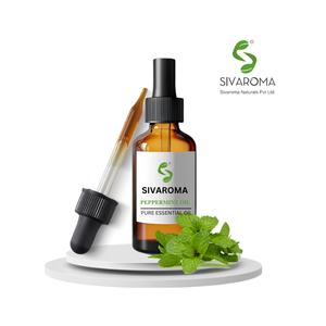 Huile essentielle de menthe poivrée fraîche et pure pour mélange commercial, emballage sous marque privée et distribution mondiale en vrac - Product Image 1
