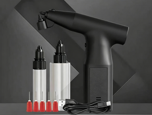 Pistolet de pulvérisation électrique portable à alimentation par gravité en ABS, pulvérisateur de peinture portatif à batterie pour bricolage, réparation domestique, décoration, travaux artistiques, USB 0,3 mm - Product Image 4