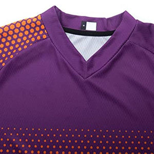 เสื้อเจอร์ซีย์กีฬาโพลีเอสเตอร์ 100% แขนยาว ระบายอากาศ กันลม แห้งเร็ว สำหรับ BMX/MX/MTB โมโตครอส แข่งรถมอเตอร์ไซค์ - Product Image 3