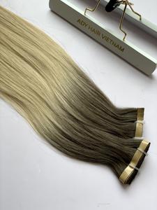 2024ยืดผมลอนลึกแบบหลวมสำหรับต่อผมมนุษย์แท้เวียดนามเทปยาวธรรมชาติ - Product Image 5
