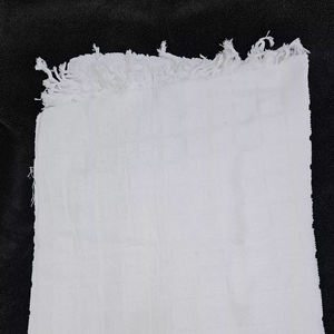 Nouvelle mode Ahram Ihram pour hommes, Hajj Umrah, ensemble de deux serviettes en coton blanc, doux pour la peau, léger, respirant, pour pèlerins musulmans - Product Image 4