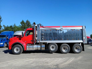 Camión Volquete Pesado Usado T880 Rojo 2025, Transmisión Automática, Motor Diésel Euro 6, Tracción 8x4, Volante a la Izquierda, Caja de Cambios FAST Trasera - Product Image 4