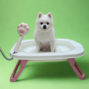 Baignoire pour animaux de compagnie HEDYS GROOMING Premium - Sûre, durable, facile à nettoyer, en matériau PP, multi-usages, pour le toilettage et la détente des chiens - Product Image 1