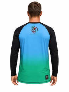 เสื้อรัดกล้ามเนื้อ MMA พิมพ์ลายแบบ Sublimation พร้อมโลโก้สั่งทำพิเศษ บริการจัดส่งและส่งมอบ เสื้อรัดกล้ามเนื้อ MMA ออกแบบ OEM - Product Image 3