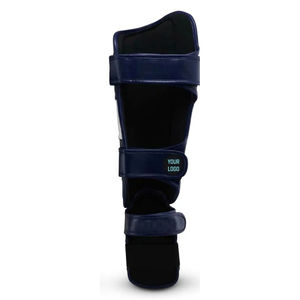 Espinilleras de Muay Thai de Alta Calidad, Espinilleras de Cuero Genuino, Precio al por Mayor, Espinilleras Deportivas de Seguridad, Personalizadas al por Mayor - Product Image 5