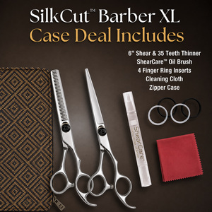 NYBL-55 5.5inch Straight <b>Left</b>-<b>handed</b> <b>Scissors</b> JAPAN 440C Sharp 58-59HRC Hardness Stainless Steel Handle Barber Shears Hair 28 - Product Image 2