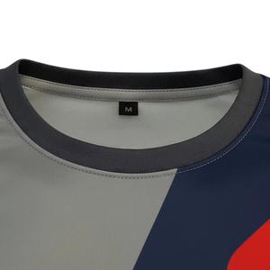 Custom Men Sports T Shirt Breathable Polyester Quick Dry Running Gym Training <b>Tee</b> - Product Image 6