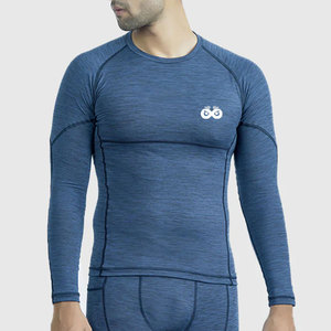 Nouvelle arrivée : T-shirt de compression à manches longues imprimé pour homme, meilleure qualité, prix bas. - Product Image 6